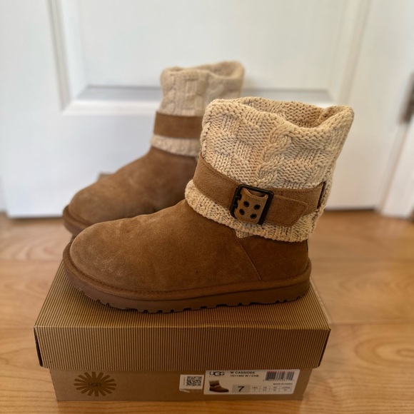 UGG Cassidee Boot Chestnut Size 7 - Picture 3 of 12